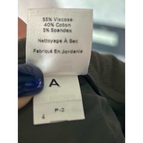 Perfect Condition Talbots Newport Pant Olive Green Size 4 - Picture 11 of 13